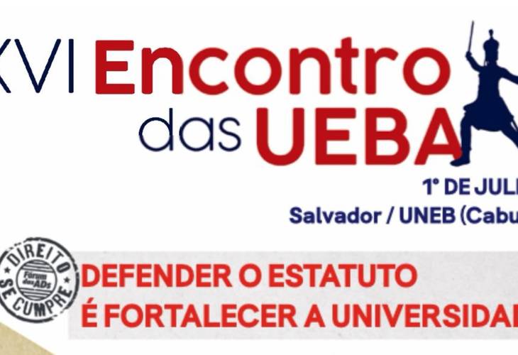 Veja a programação do XVI Encontro das Ueba